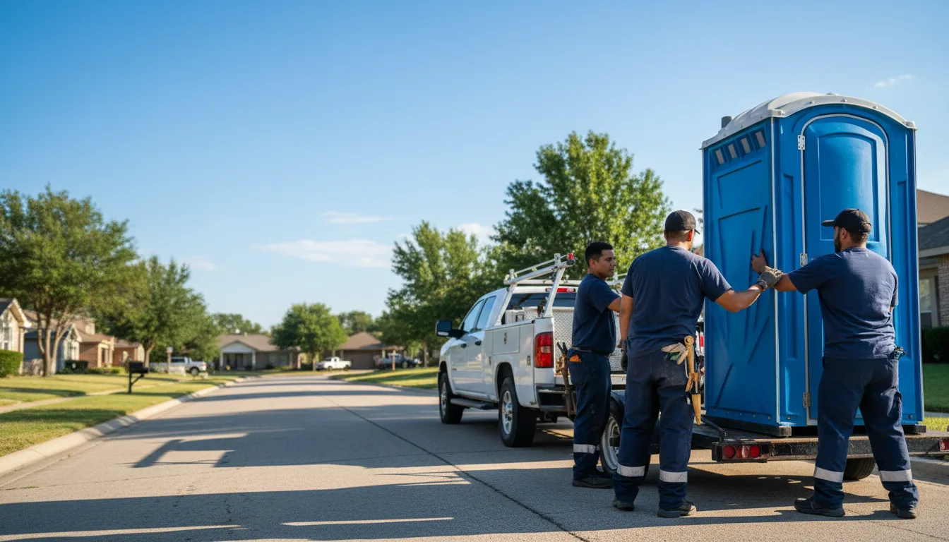 Portable Toilet Rental in Harrison, MI near me